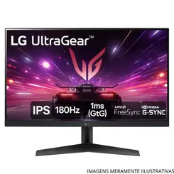 MONITOR GAMER LG FHD UT GEAR 24GS60F 24"
