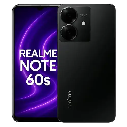 Smartphone realme Note 60s 4G 256GB Tela 6,74" Preto