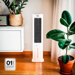 Climatizador de Ar Torre EOS Arctic Fresh ECL50TD 5L 4 em 1 80W 127V Branco
