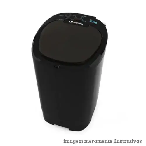 LAVADORA MUELLER BIG 20KG PTO 127V 0612