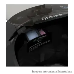 Lavadora Semiautomática Mueller Big 20,1 kg Preta 127V