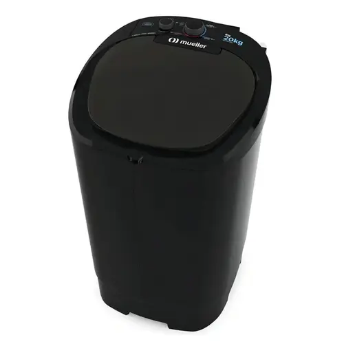 Lavadora Semiautomática Mueller Big 20,1 kg Preta 127V
