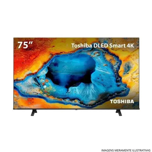 TV SMART TOSHIBA 75" TB033M 4K