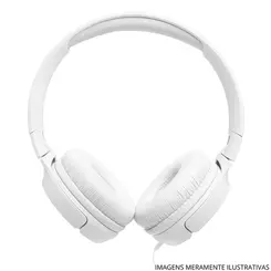 FONE DE OUVIDO JBL TUNE 520C C/FIO BCO