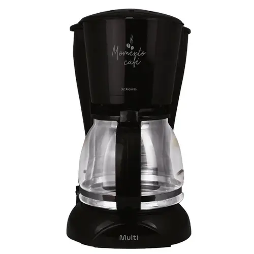 Cafeteira Elétrica Multi GO037 32 Xícaras 1,2L 800W 127V Preta