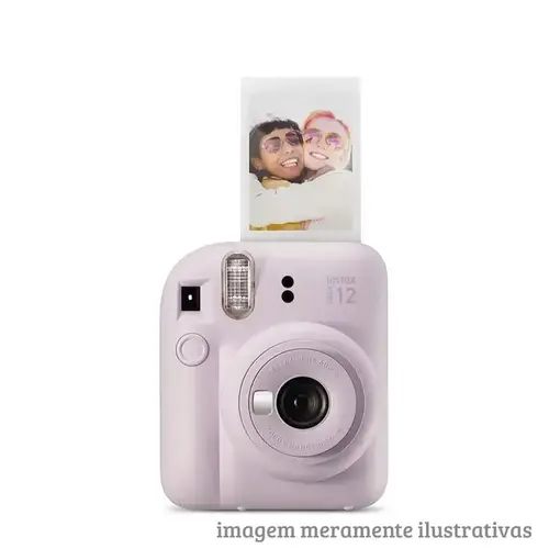 Kit Câmera Instantânea Fujifilm Instax Mini 12 Lilás