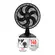 Ventilador 2 em 1 Arno X-Treme 6 VE60 40 cm 140W 127V Preto