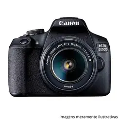 CAMERA CANON EOS 2000D  18-55 IS III IMP