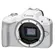 Câmera Canon EOS R50 Mirrorless 24,2MP 4K com Lente RF-S 18-45mm Branca