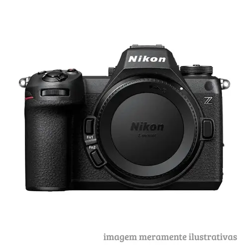 Câmera Mirrorless Nikon Z6 III 24,5MP Full Frame 6K Corpo Preto