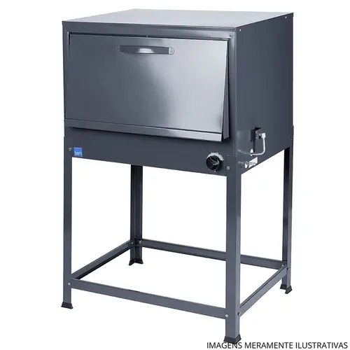 FOGAO INDUSTRIAL C/FORNO HORIZ 106L 0009