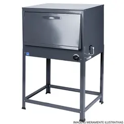 FOGAO INDUSTRIAL C/FORNO HORIZ 106L 0009