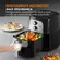 Air Fryer Gaabor Vintage Inox AF65M01AS 5,5L 1400W 127V