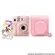 Kit Câmera Instantânea Fujifilm Instax Mini 12 Rosa com Bolsa e 10 Filmes