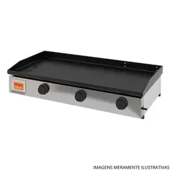 CHAPA BIFETEIRA GLP CB100 INX 60009