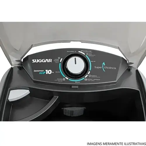 Lavadora Suggar Lavamax Eco LE1021PR 10 kg 127V