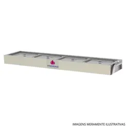 BUFFET TÉRM 4CUBAS FRIA PROGÁS PRBF-40GN