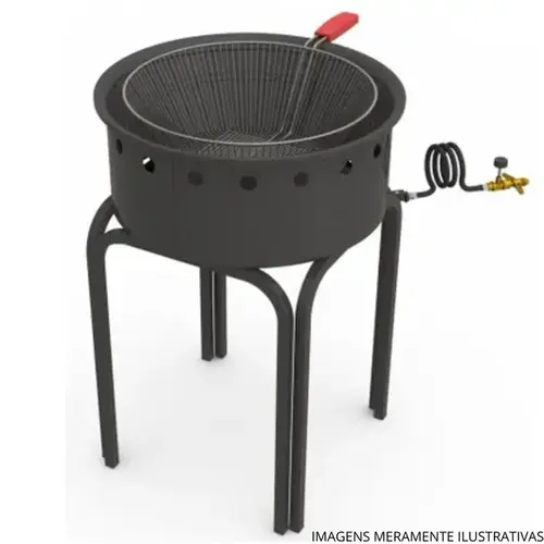 FRITADEIRA TACHO GAS PROGAS 14L PR-14G