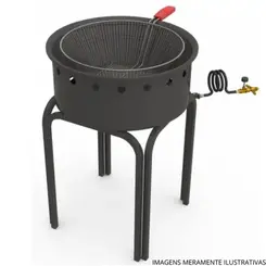 FRITADEIRA TACHO GAS PROGAS 14L PR-14G