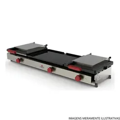 GRILL/SANDUICHEIRA PROGAS GAS PR1100GNEW
