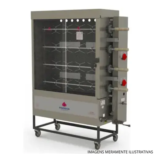 FORNO ASSADOR PROGÁS 40KG PR-621 BIV