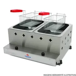 Fritadeira a Gás Progás 2 Cestas PR-20G