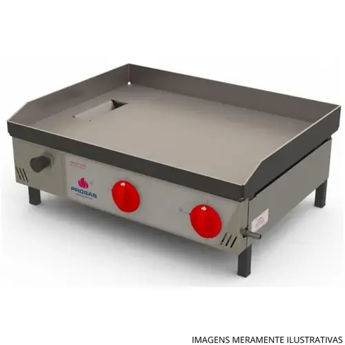 Chapa Bifeteira Industrial a Gás Progás PR-650G