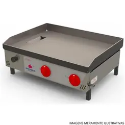 Chapa Bifeteira Industrial a Gás Progás PR-650G