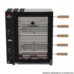 FORNO ROTATIVO PROGAS PRAC-05I ACTION