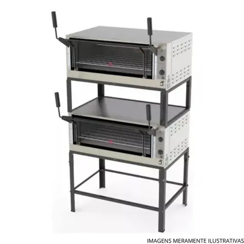 FORNO IND PROGAS DUPLO PRP-860DP