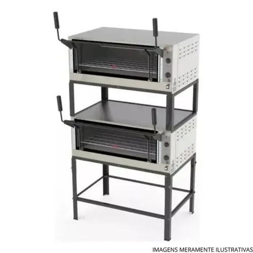 Forno Industrial Progás Duplo PRP-860DP