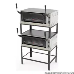 FORNO IND PROGAS DUPLO PRP-860DP