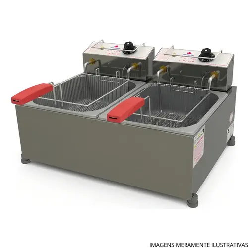 FRITADEIRA PROGAS ELET 127V 10L 2C PR20E