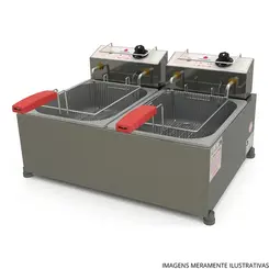 FRITADEIRA PROGAS ELET 127V 10L 2C PR20E