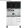 Cozinha Compacta Itatiaia Pratika 105 cm em Aço 6 Portas com 3 Vidros e 2 Gavetas - Branca e Preta