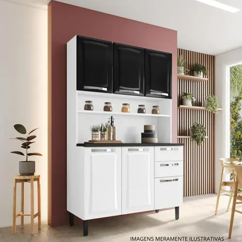 KIT ITATIAIA PRATIKA 120 6PT 2GV BCO/BLK
