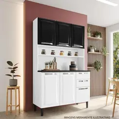 KIT ITATIAIA PRATIKA 120 6PT 2GV BCO/BLK