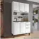 Cozinha Compacta Itatiaia Pratika 105 cm em Aço 6 Portas e 2 Gavetas - Branca
