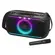 Caixa de Som JBL PartyBox On-The-Go 2 100W RMS Bluetooth 5.4 Preta com 1 Microfone Sem Fio