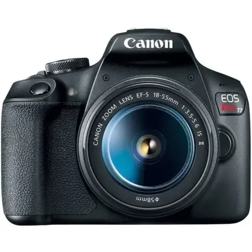 Câmera Canon EOS 1500D DSLR 24,1MP com Lente EF-S 18-55mm IS II