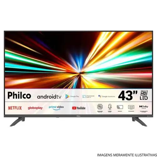 TV SMART PHILCO 43' P43EAA LED FHD