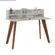 Escrivaninha Artely Sofia 120cm Off White e Cedro