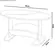 Mesa de Centro Artely Isis 80cm Pinho e Off White