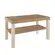Mesa de Centro Artely Up 80cm Carvalho e Off White