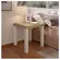 Mesa de Apoio Artely Up 45cm Carvalho e Off White