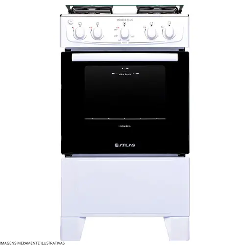 FOGAO ATLAS MONACO 4B BRANCO 0713