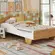 Cama Infantil Peroba Branca e Amêndoa