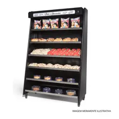 VITRINE POLAR 1,90M PRETA K80000B785