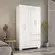 Guarda Roupa ACP Maya 4 Portas e 2 Gavetas Branco