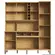 Kit Cozinha Rio Doce Touriga 6 Portas em MDF 180 cm com Paneleiro e Adega - Amêndoa e Off White